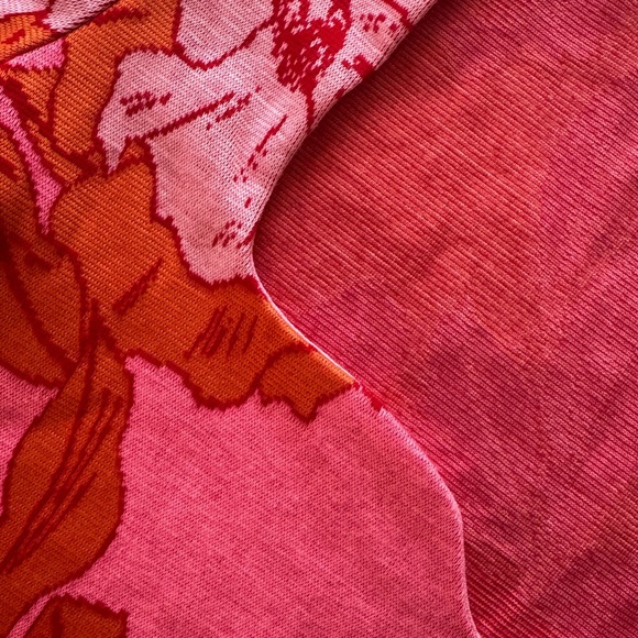 Zara Pink Ribbed Top - Picture 3 of 3